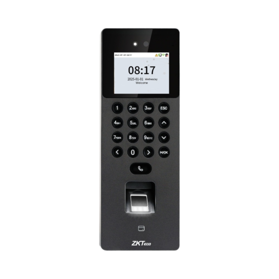 ZKTeco SenseFace & Fingerprint Time Attendance & Access Control Terminal